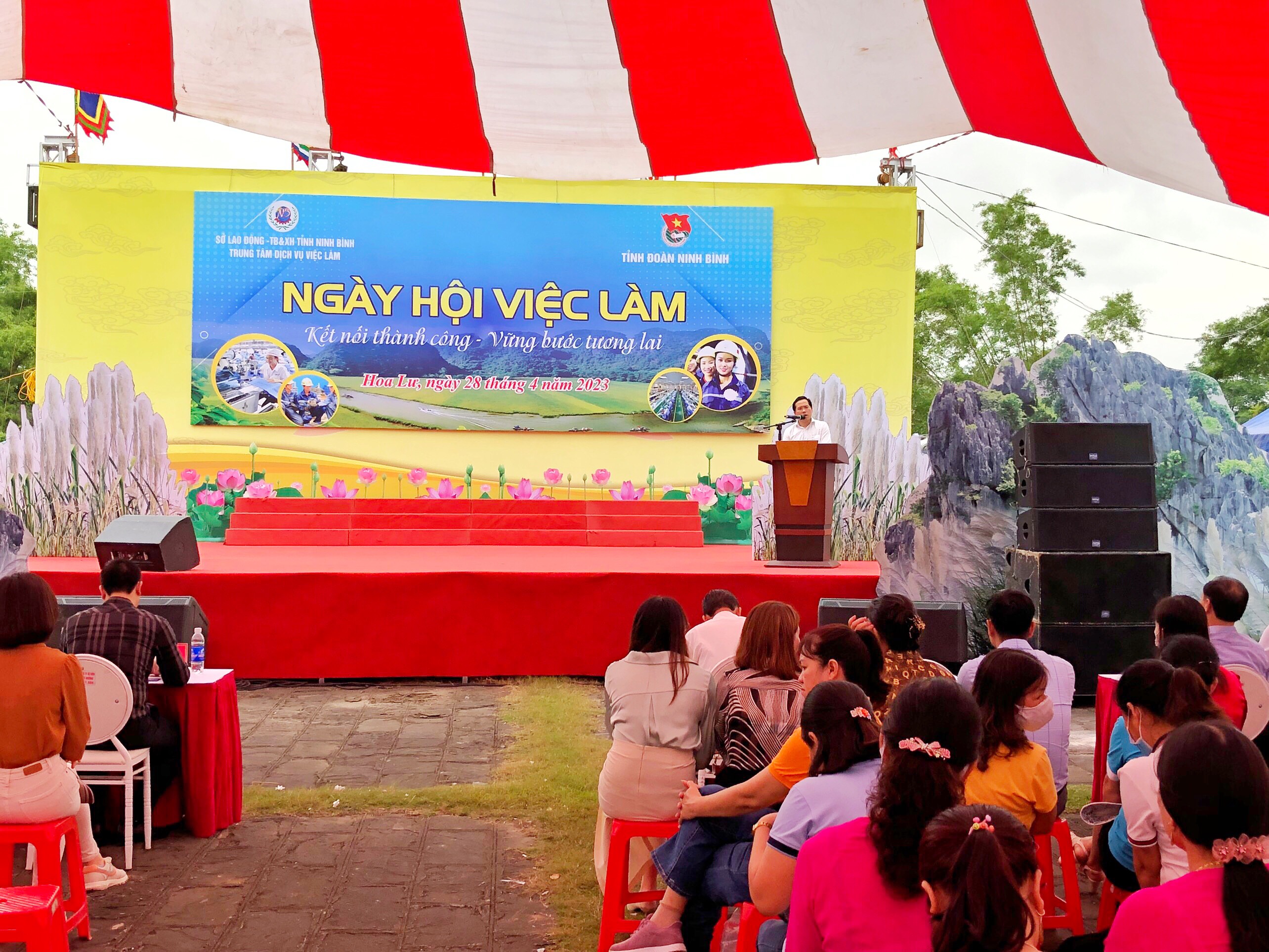 Phiện Giao Dịch Việc Làm Lưu Động Tháng 4 năm 2023 tại Cố Đô Hoa Lư