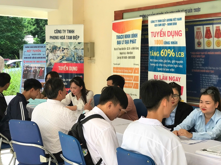 Thông báo Danh sách việc làm trống tháng 08 2025